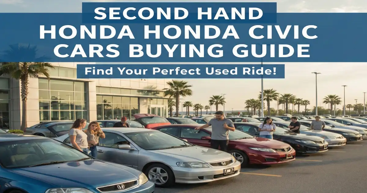 Second Hand Honda Civic Cars Buying Guide: Expert Inspection Checklist